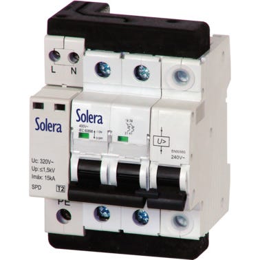 Bricomart SOBRETENSION COMBI 4P 25A SOLERA