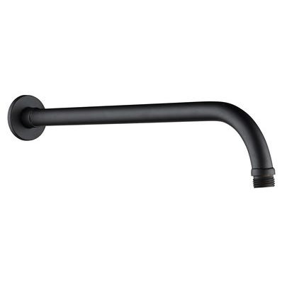 Bricomart SOPORTE BRAZO DUCHA PARED NEGRO