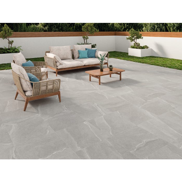 Bricomart SUELO PORCELÁNICO 120X120CM AUSTRAL GREY