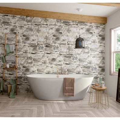 Bricomart SUELO PORCELÁNICO 24X88CM TARRACO TAUPE