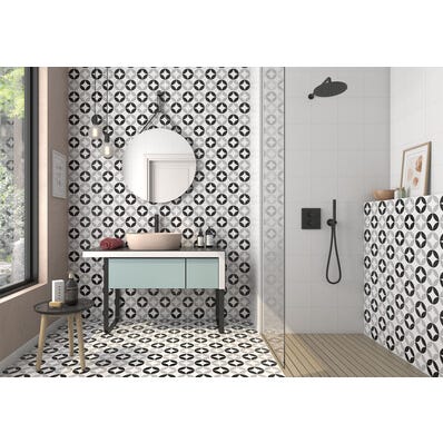 Bricomart SUELO PORCELÁNICO 45X45CM SEDAN BLACK