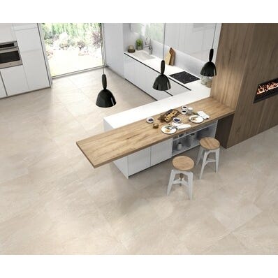 Bricomart SUELO PORCELÁNICO 60X60CM MILANO BEIGE