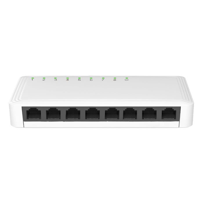 Bricomart SWITCH 8 PUERTOS 10/100/1000MBPS