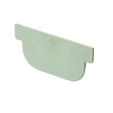 Bricomart TAPA CANALETA PVC CIEGA 130X55MM