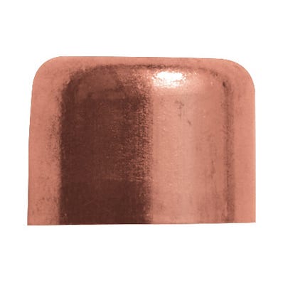 Bricomart TAPÓN Ø15MM COBRE HEMBRA 2 UNIDADES