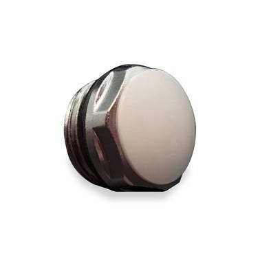 Bricomart TAPÓN RADIADOR TOALLERO 1/2" BLANCO