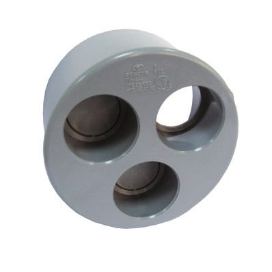 Bricomart TAPÓN TRIPLE Ø110-40-40-40MM PVC