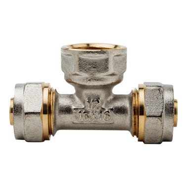 Bricomart TE 16MMX1/2" HEMBRA COMPRESIÓN MULTICAPA