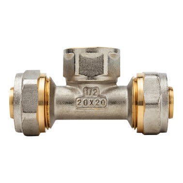 Bricomart TE 20MMX1/2" HEMBRA COMPRESIÓN MULTICAPA