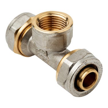 Bricomart TE 20MMX1/2" HEMBRA COMPRESIÓN MULTICAPA