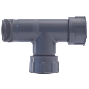 Bricomart TE GIRATORIA 1" MACHO-HEMBRA PVC