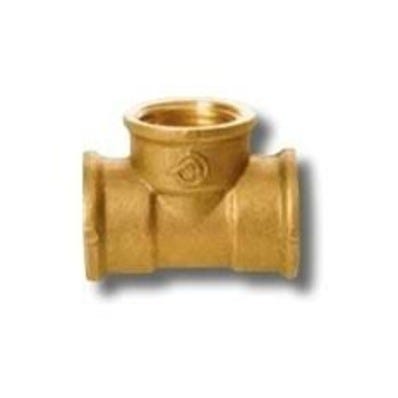 Bricomart TE LATÓN 1 1/2" HEMBRA ROSCAR-ROSCAR