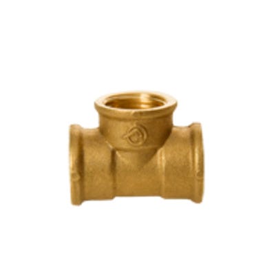 Bricomart TE LATÓN 1/2" HEMBRA ROSCAR-ROSCAR