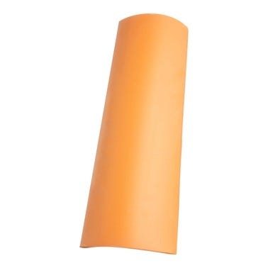 Bricomart TEJA CERÁMICA CURVA ROJO 40X15 CM