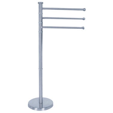 Bricomart TOALLERO DE BAÑO PIE TRES BARRAS SOFIA