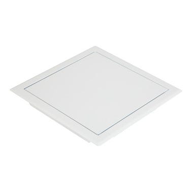 Bricomart TRAMPILLA METÁLICA BLANCA CLIC 40X40 CM