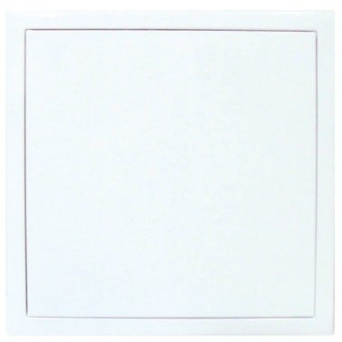 Bricomart TRAMPILLA METÁLICA BLANCA CLIC 50X50 CM