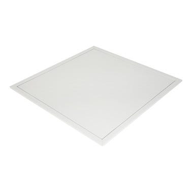 Bricomart TRAMPILLA METÁLICA BLANCA CLIC 60X60 CM