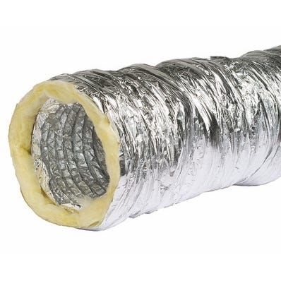 Bricomart TUBO ALUMINIO FLEXIBLE AISLADO 203MM 10M