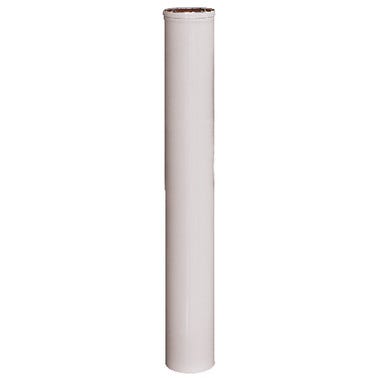 Bricomart TUBO BAJO NOX Ø80/110MM MACHO-HEMBRA 1M