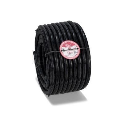 Bricomart TUBO CORRUGADO ARTICULADO NEGRO 16MM 25M