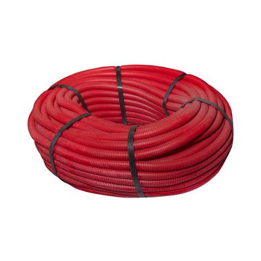 Bricomart TUBO CORRUGADO Ø23MM 50M ROJO