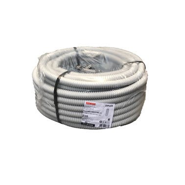 Bricomart TUBO FLEXIBLE VAINA GRIS 20MM 30M