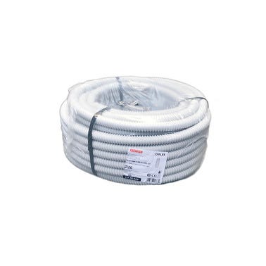 Bricomart TUBO FLEXIBLE VAINA GRIS 22MM 30M