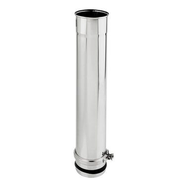 Bricomart TUBO INOXIDABLE PARED SIMPLE Ø80MMx50CM