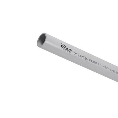 Bricomart TUBO RIGIDO PVC GRIS 32MM 3M