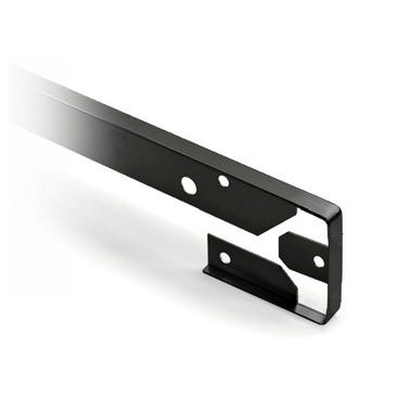 Bricomart UNIÓN ALUMINIO ENCIMERA ACABADO NEGRO