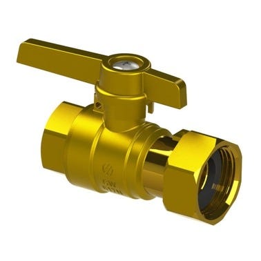 Bricomart VALVULA RECTA Ø3/4"-3/4" HEMBRA