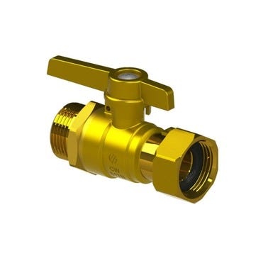 Bricomart VALVULA RECTA Ø3/4"-3/4" MACHO
