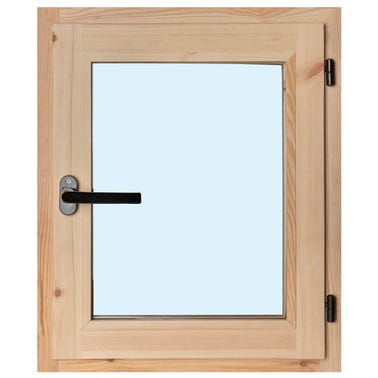 Bricomart VENTANA DE MADERA 60X50CM