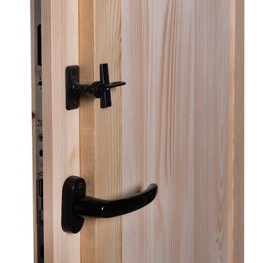 Bricomart VENTANA DE MADERA CON POSTIGO 120X120CM