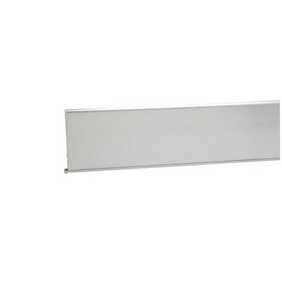 Bricomart ZÓCALO PVC COLOR INOX