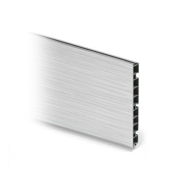 Bricomart ZÓCALO PVC COLOR INOX