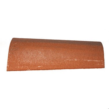 Bricomart CABALLETE PARA TEJA DE HORMIGÓN GREDOS ROJO ENVEJECIDO