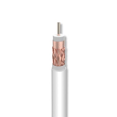 Bricomart CABLE COAXIAL T100P DCA BLANCO METRO LINEAL