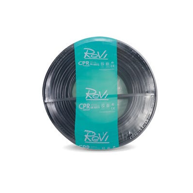 Bricomart CABLE ELÉCTRICO RV-K 3G 1.5MM2 NEGRO 100M