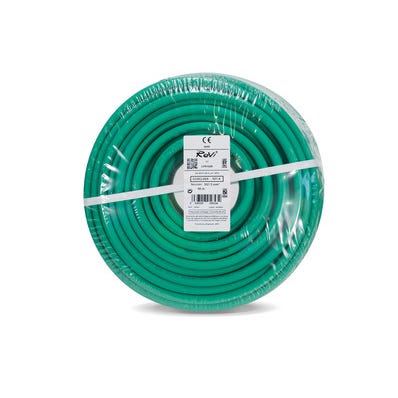 Bricomart CABLE LIBRE DE HALÓGENOS RZ1-K 3G 1.5MM2 VERDE 50M