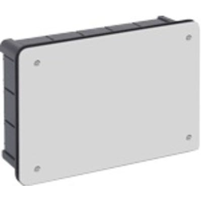 Bricomart CAJA DE REGISTRO ELÉCTRICO 160X100X50MM PARA EMPOTRAR DE INTERIOR CON TAPA DE TORNILLO