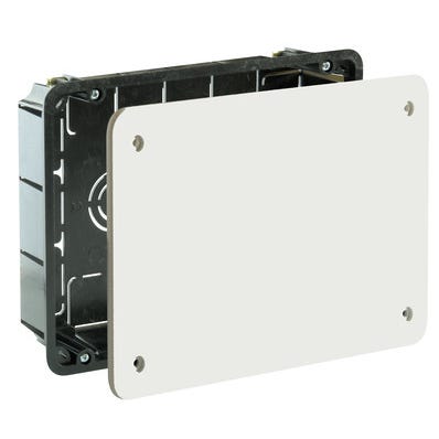 Bricomart CAJA DE REGISTRO ELÉCTRICO 170X112X47MM PARA EMPOTRAR DE INTERIOR CON TAPA DE TORNILLO