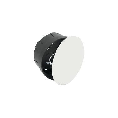 Bricomart CAJA DE REGISTRO ELÉCTRICO Ø80X40MM PARA EMPOTRAR DE INTERIOR CON TAPA DE GARRAS
