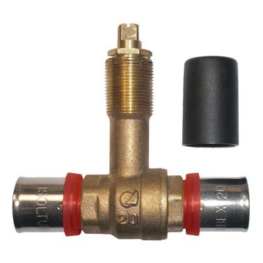 Bricomart CAJA VÁLVULA ESFERA EMPOTRAR 16MM MULTICAPA 5 UNIDADES