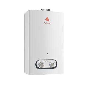 Bricomart CALENTADOR ATMOSFÉRICO BAJO NOX GAS BUTANO NIZA 11L AUTOPRO