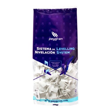 Bricomart CALZO JUNTA CERAMICA 1MM SISTEMA ALICATE PEYGRAN. BOLSA 500 PIEZAS