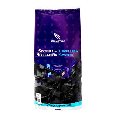 Bricomart CALZO JUNTA CERAMICA 2MM SISTEMA ALICATE PEYGRAN. BOLSA 500 PIEZAS