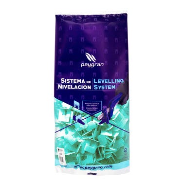 Bricomart CALZO JUNTA CERAMICA 3MM SISTEMA ALICATE PEYGRAN. BOLSA 500 PIEZAS