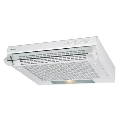 Bricomart CAMPANA COCINA BAJO MUEBLE 60 CM COLOR BLANCO APELSON AIR 102 II